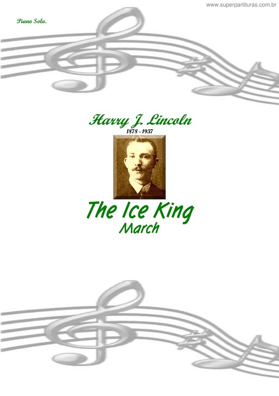 Partitura da música The Ice King