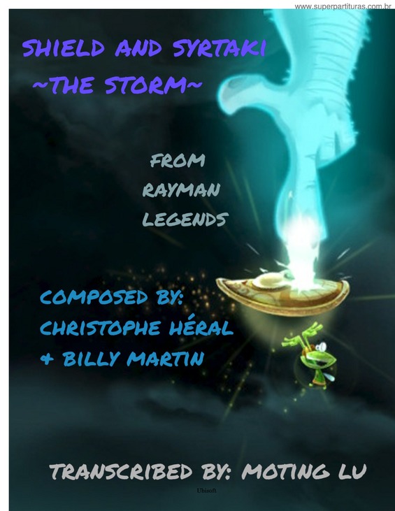 Partitura da música The Legend Of Zelda Breath Of The Wild – Urbosa`S Theme – Misc Computer Games Shield And Syrtaki ~The Storm~