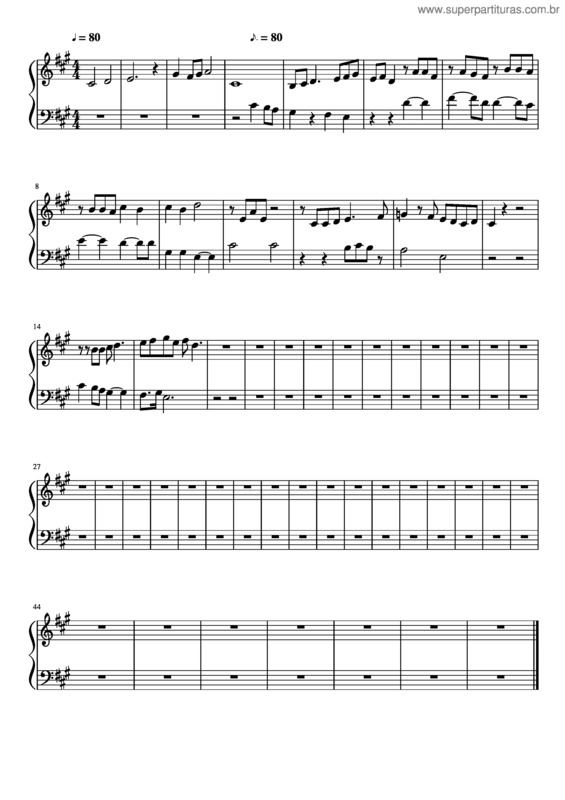 Partitura da música The Rings Of Akhaten – Lullaby– Doctor Who– The Long Song