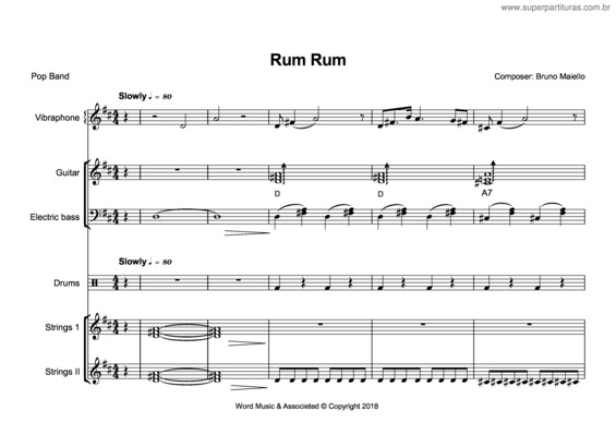 Partitura da música The road to pleasure