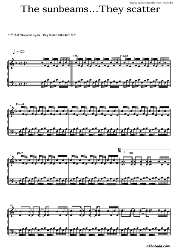 Partitura da música The Star-Spangled Banner v.3