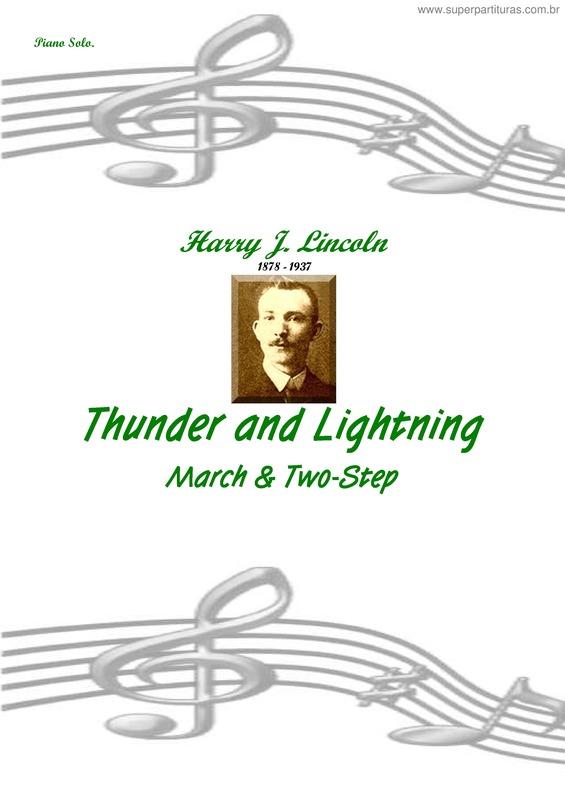 Partitura da música Thunder and Lightning