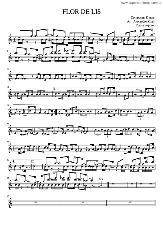 Partitura da música Title v.3