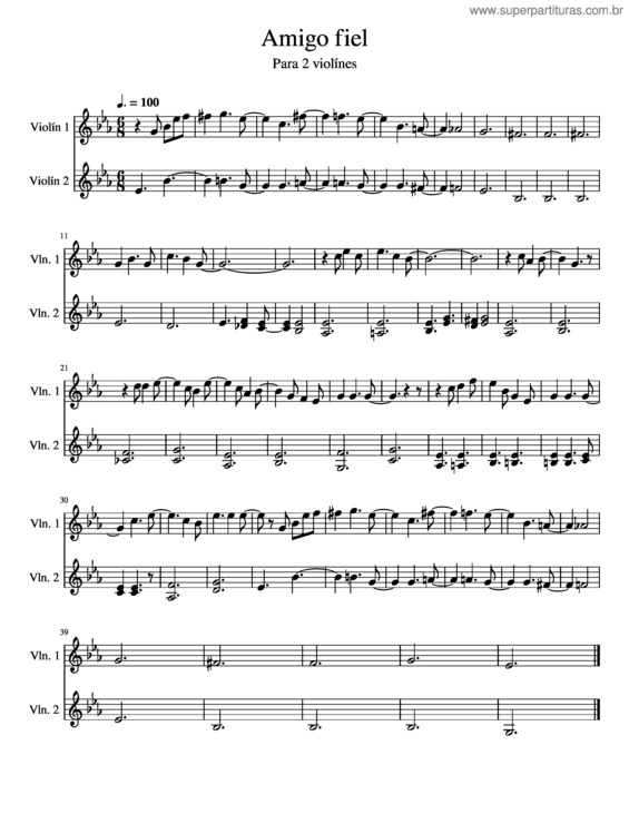 Partitura da música Toy Story – Yo Soy Tu Amigo Fiel – Misc Cartoons