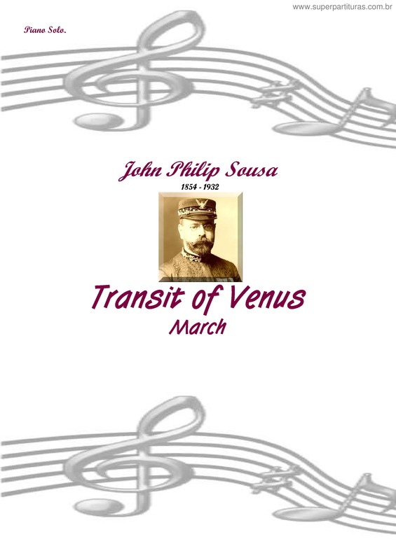 Partitura da música Transit of Venus v.2