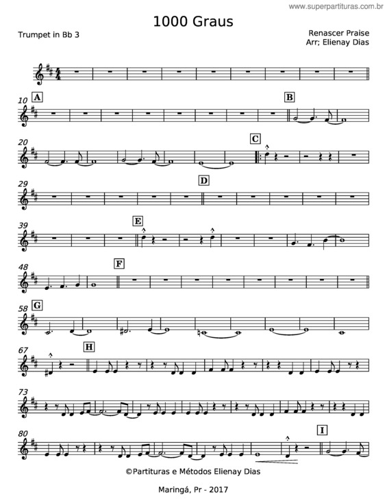 Partitura da música Tromp3