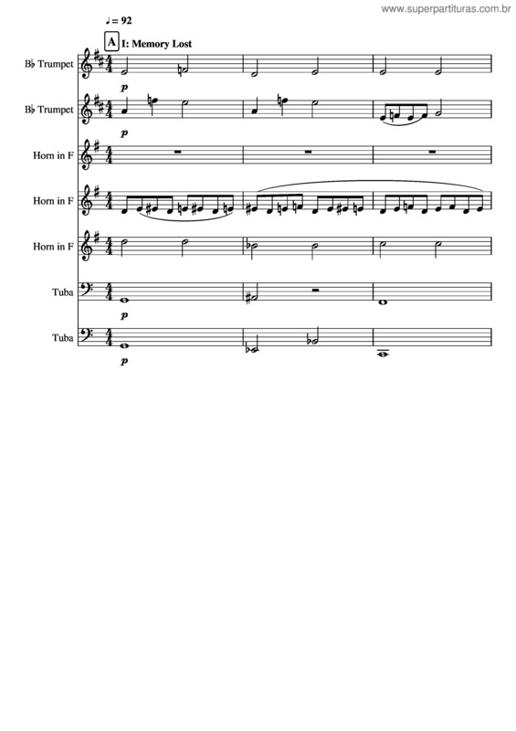 Partitura da música Tsunami Completed...Finally– Score 3.14