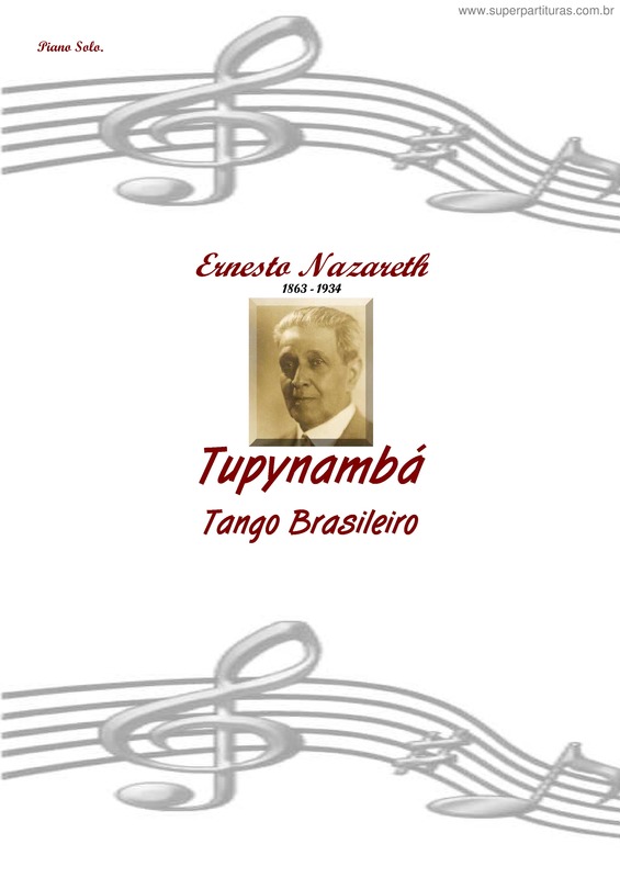 Partitura da música Tupynamba v.2