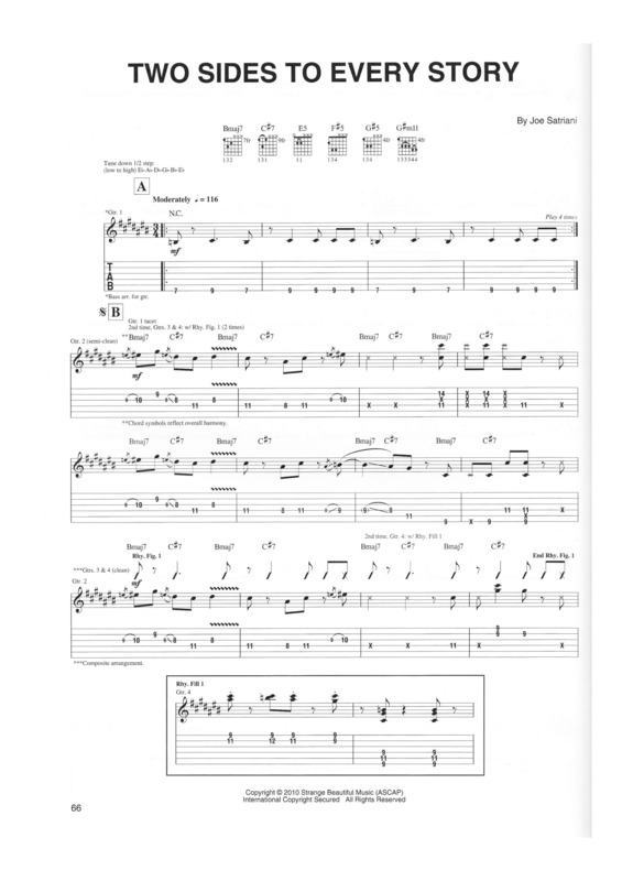 Partitura da música Two Sides Of Every Story