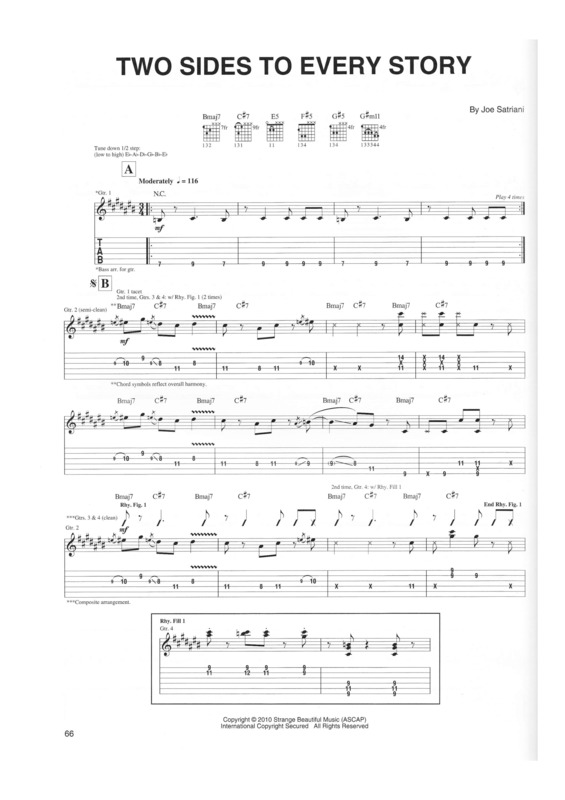 Partitura da música Two Sides Of Every Story