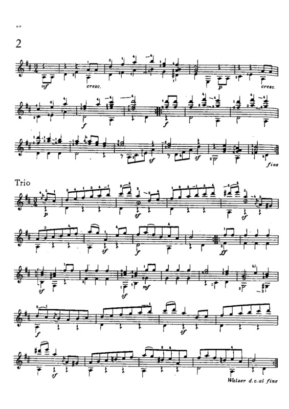 Partitura da música Valsa 2 (Op 57)