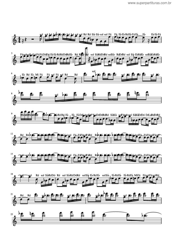 Partitura da música Valsa Primavera