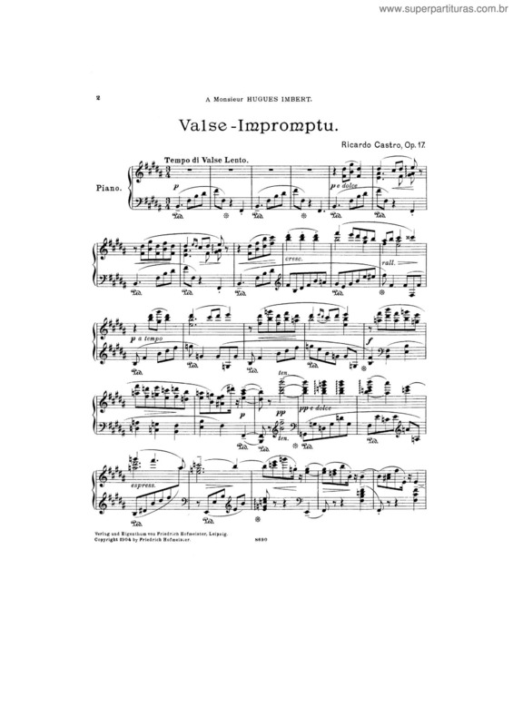 Partitura da música Valse Amelie v.2