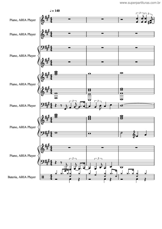 Partitura da música Vamos Fugir Completa