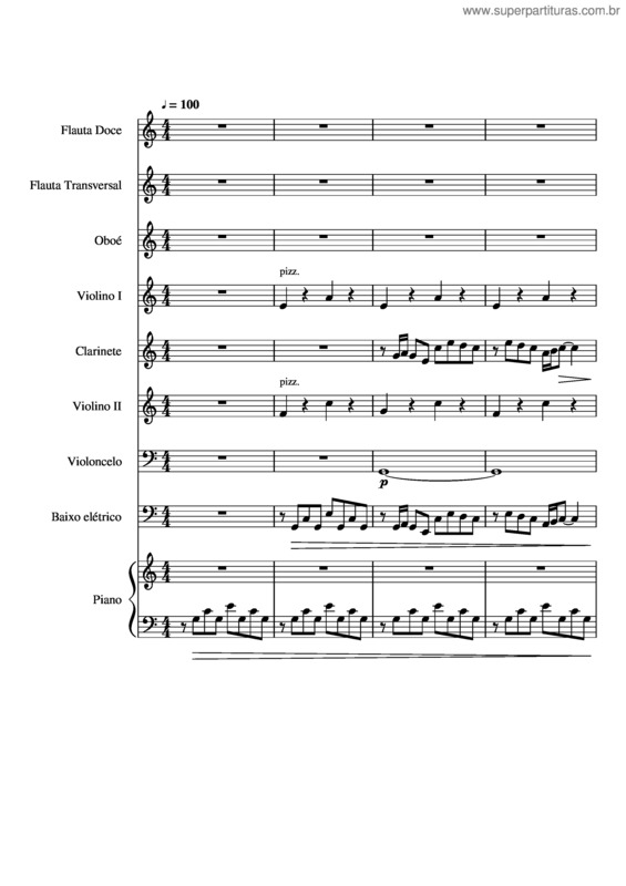 Partitura da música Vejo Em Fim A Luz Brilhar 1.4.1