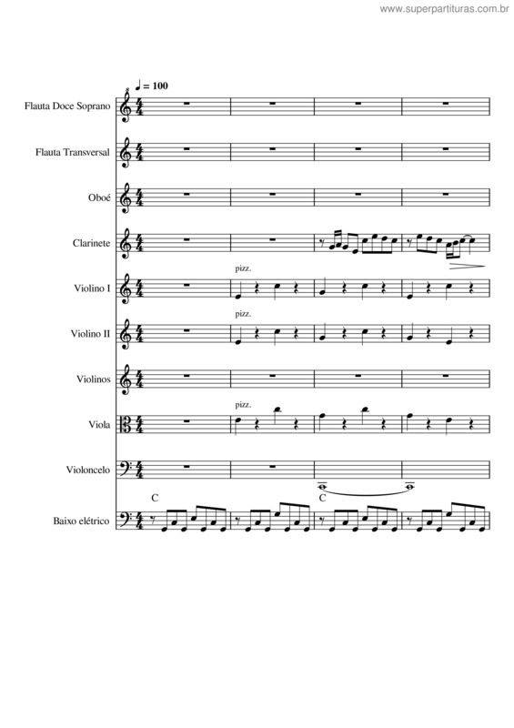 Partitura da música Vejo Enfim A Luz Brilhar – Unknown Author