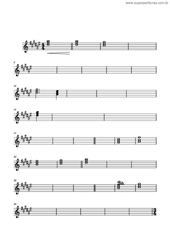 Partitura da música Vem Me Buscar – Jefferson & Suellen