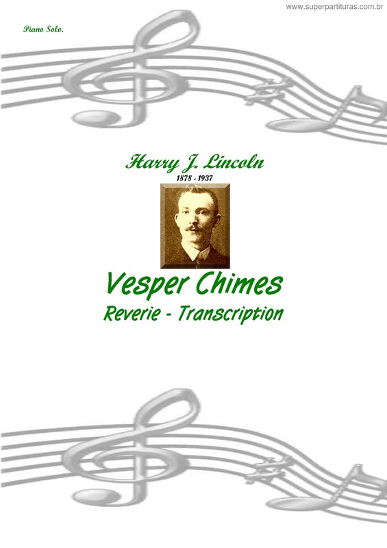 Partitura da música Vesper Chimes