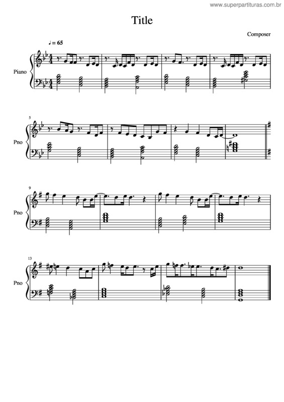 Partitura da música Vinde E Vede