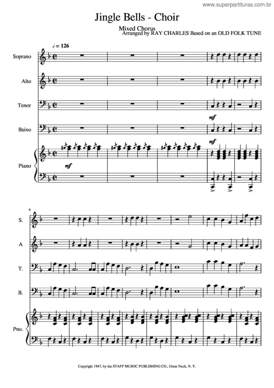 Partitura da música Vive Le Vent v.12