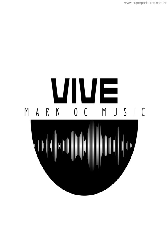 Partitura da música Vive v.5
