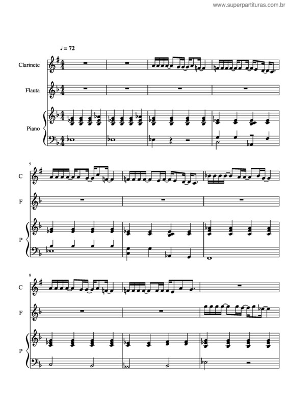 Partitura da música Vivo Per Lei – Andrea Bocelli