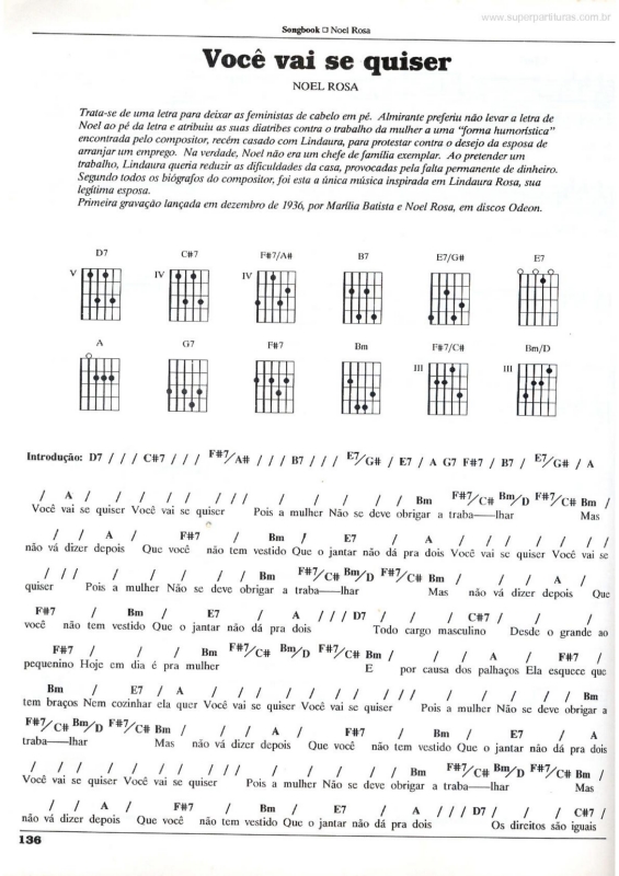 Partitura da música Você Vai se Quiser v.2