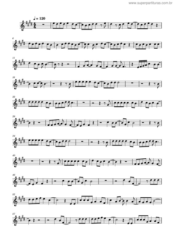 Partitura da música Volte Amor – Tayrone Cigano