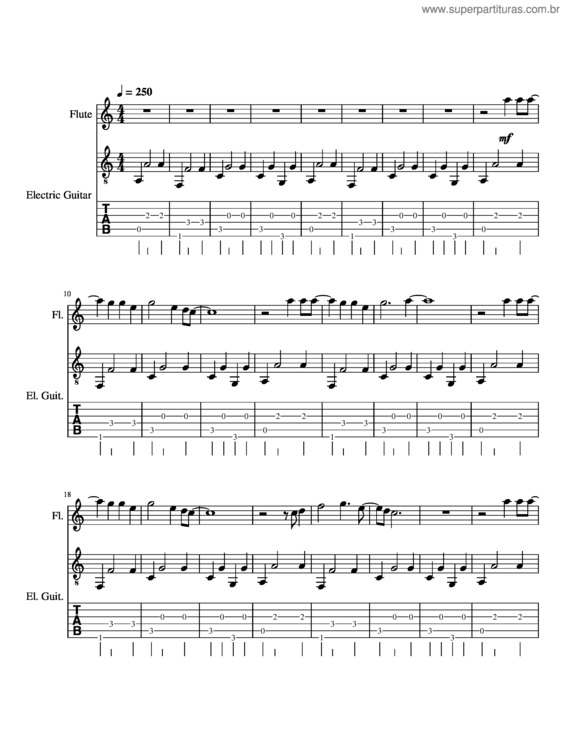 Partitura da música Wake Me Up – Avicii v.13