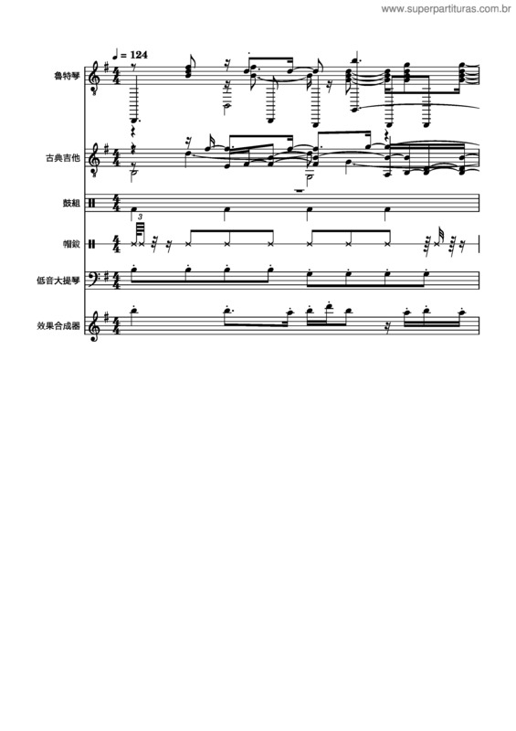 Partitura da música Wake Me Up – Avicii Wake Me Up v.3