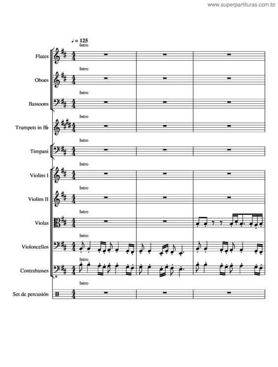 Partitura da música Wake Me Up v.15