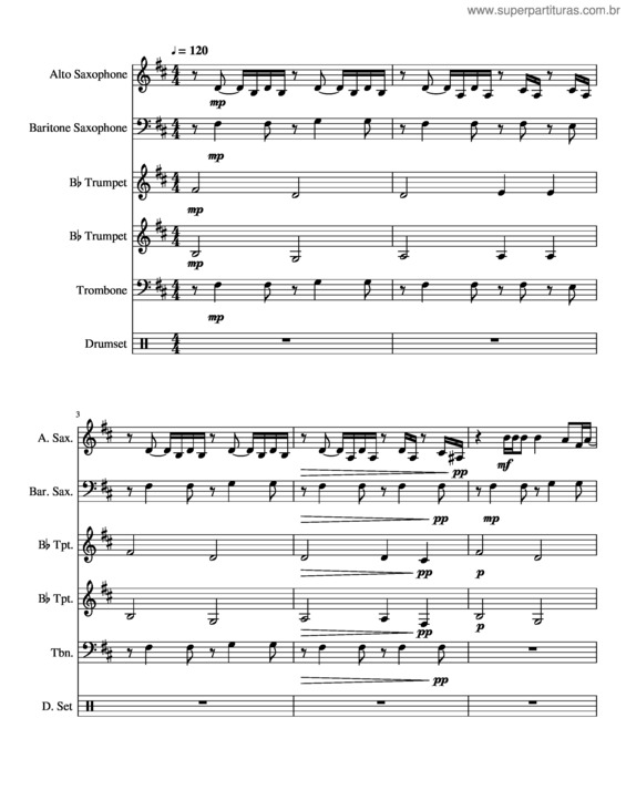 Partitura da música Wake Me Up v.23
