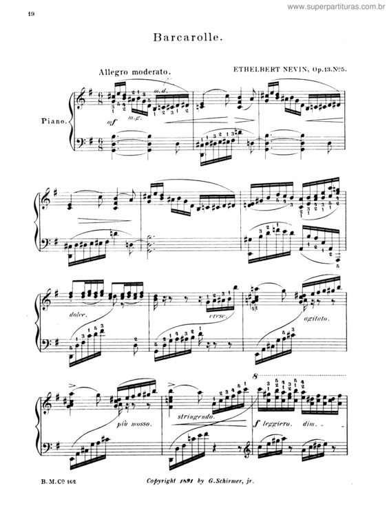 Partitura da música Water Scenes v.5