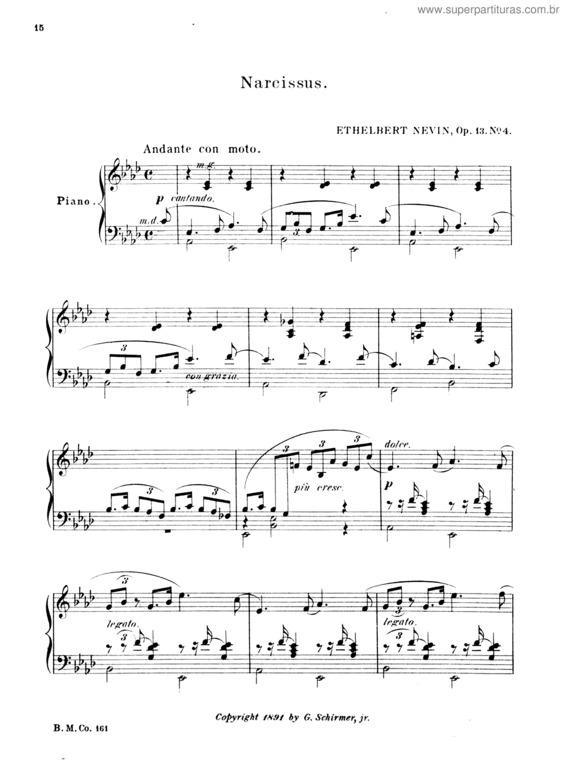Partitura da música Water Scenes v.6