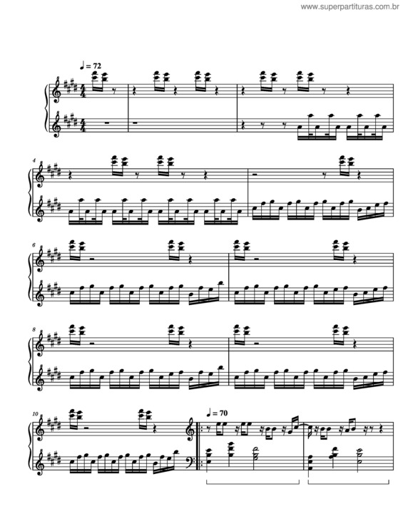Partitura da música Weathering With You Ost – Grand Escape