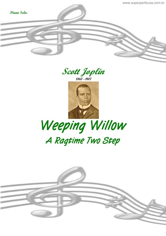 Partitura da música Weeping Willow