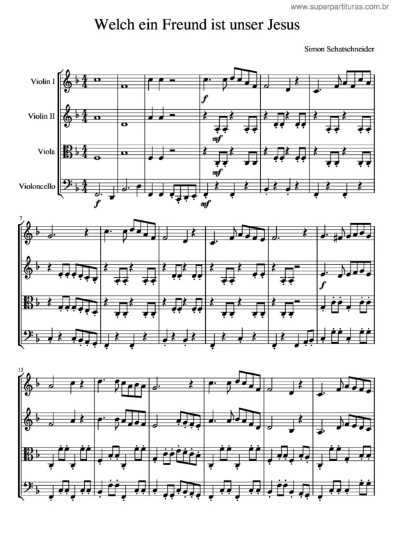 Partitura da música What A Friend We Have In Jesus v.16