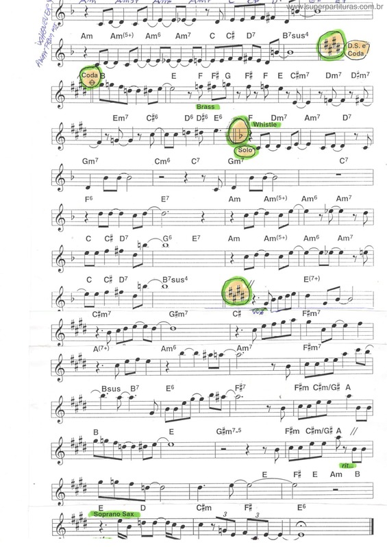 Partitura da música Whenever You`re Pág.2