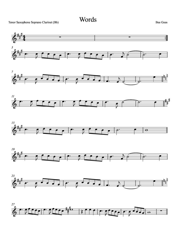 Fagner - Deslizes - Sheet Music For Tenor Saxophone Soprano (Bb)