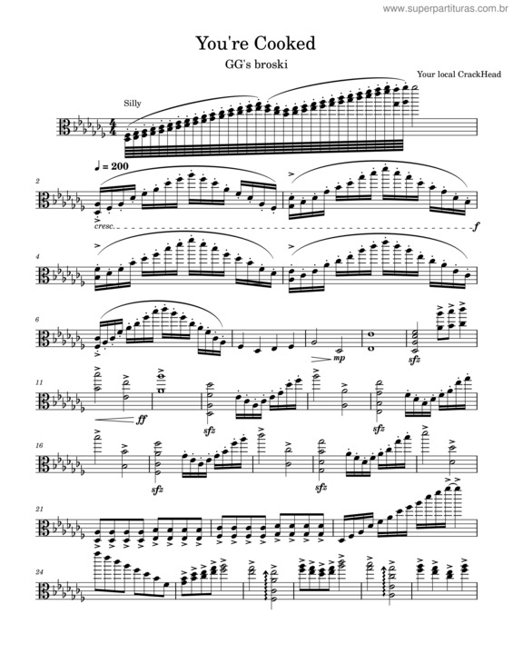 Partitura da música World`S Best Viola Solo