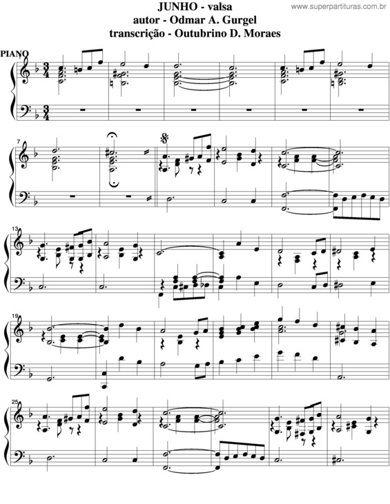 Partitura da música Yarou Yarou