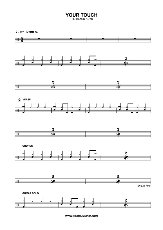 Partitura da música Your Touch