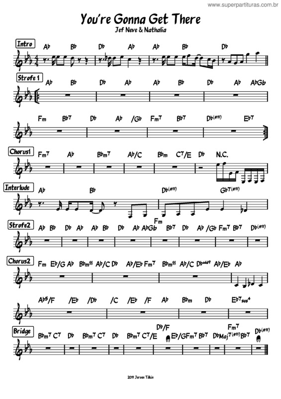 Partitura da música Youre_Gonna_Get_There