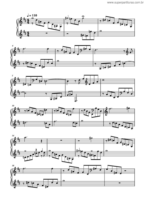 Partitura da música Yuki Ehms – Segredos Harmônicos