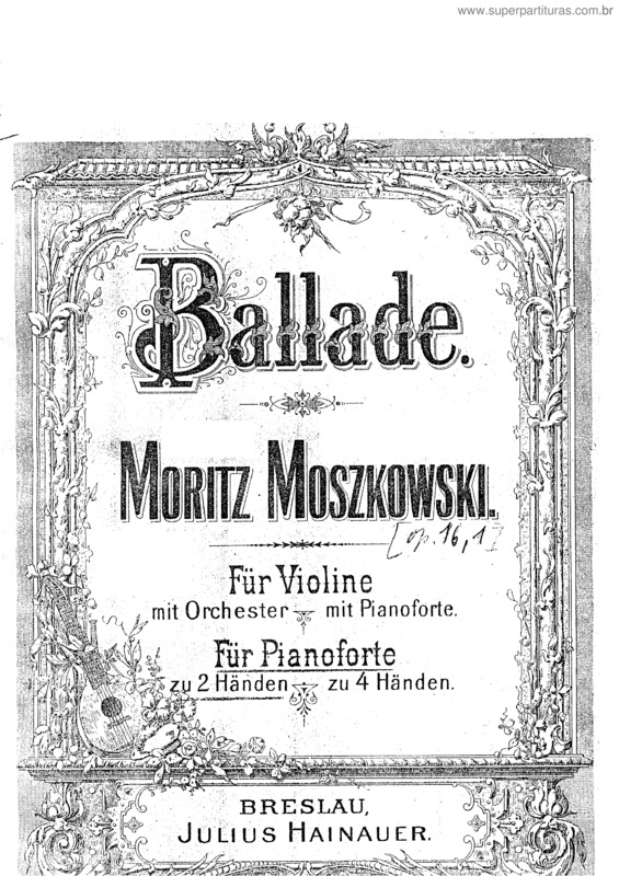 Partitura da música Zwei Konzertstücke für Violine und Orchester